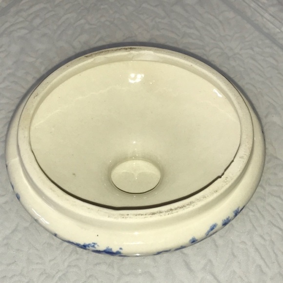 TIENSHAN Sponge Blue Heart Medium Canister & Lid - Picture 6 of 8